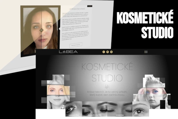 Webová šablona Kosmetické studio